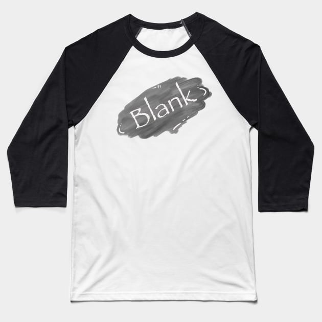 Blank Baseball T-Shirt by RiyanRizqi